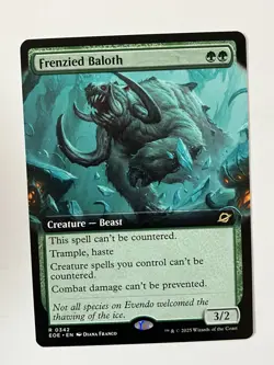 MTG - Frenzied Baloth - Extended Art - EOE 0342 - Edge of Eternities - Rare - Image 1