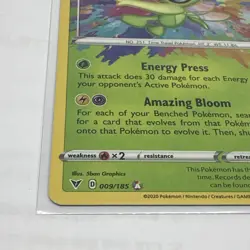 Pokemon TCG Celebi Vivid Voltage Holo Card 009/185 Amazing Rare - Image 3
