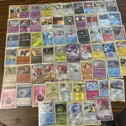 Pokemon TCG ALL Holo Mixed Lot 64 Cards English Vtg Modern LP NM Mix Condition - Image 1