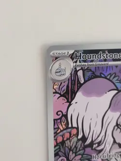 Pokemon TCG Houndstone 145/132 2025 Mega Evolution Illustration Rare Card - Image 4