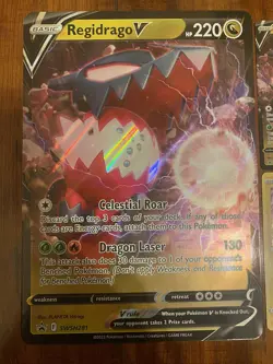 Pokemon Regidrago & Regieleki 3 Card Lot Jumbo & Standard Black Star Promo MINT - Image 2