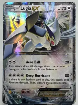 Pokemon TCG Lugia EX 68/98 XY - Ancient Origins Ultra Rare Holo Card - Image 1