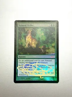 Natural Order Judgefoil Autographed - Image 1