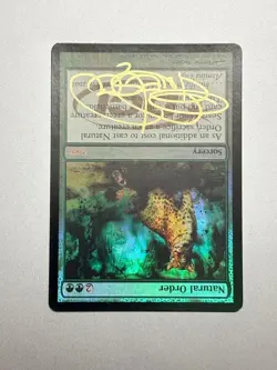 Natural Order Judgefoil Autographed - Image 2