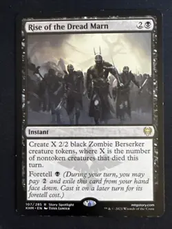 1x Rise of the Dread Marn (107) Kaldheim LP MTG Magic the Gathering x1 MKE - Image 1