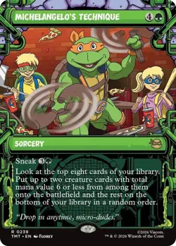 Michelangelo's Technique (Showcase) 239 TMT NM R - Image 1