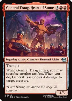 General Traag, Heart of Stone [Teenage Mutant Ninja Turtles] 90 NM Foil - Image 1