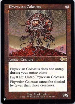 Phyrexian Colossus R LIST The List Reprints 305/350 NM - Image 1