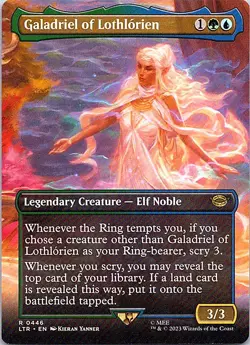 Galadriel of Lothlorien (Borderless) R LTR Universes Beyond: The Lord of - Image 1