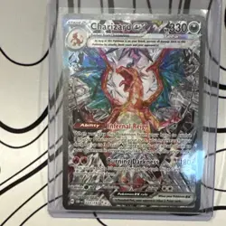 Pokemon Charizard ex 223/197 SV03 Obsidian Flames Tera Holo Rare 330HP - Image 1