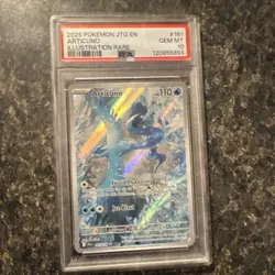 Pokemon Articuno 161/159 Sv09 Journey Together Illustration Rare Holo PSA 10 - Image 1