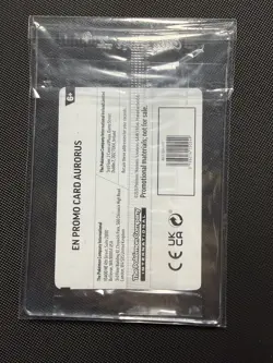 Aurorus 024/088 SEALED Pokemon Stamped Holo Promo Perfect Order English TCG - Image 4