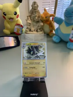 Luxray (Perfect Order Stamped) 028/088 Pokemon w/ Holo Swirl - Image 1