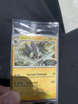 Luxray (Perfect Order Stamped) 028/088 Pokemon w/ Holo Swirl - Image 4