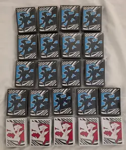 POKEMON BLACK BOLT/WHITE FLARE ETB CARD SLEEVES BRAND NEW 22 TOTAL - Image 1