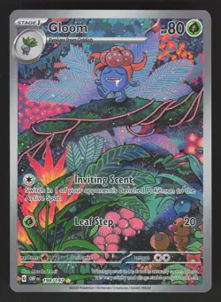 Gloom 198/197 Pokemon TCG SV03: Obsidian Flames NM - Image 1