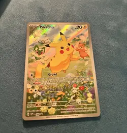 Pokemon Pikachu SVP 088 Scarlet & Violet Promo Full Art Holo Basic 70 HP - Image 3