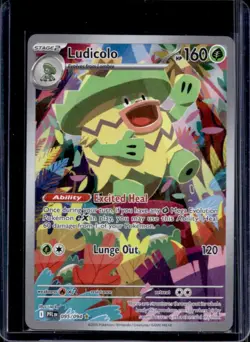 2025 Pokemon Phantasmal Flames Ludicolo Illustration Rare #095/094 - Image 1