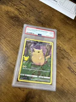 PokemonTCG 2021 Celebrations Pikachu #5/25 PSA 9 - Image 2