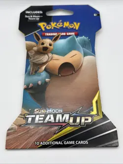 Pokemon TCG Sun & Moon Team Up Sleeved Booster Pack New Sealed 820650804878 - Image 3