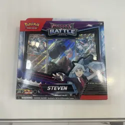 Pokemon Rival Battle Deck Steven's Beldum Illustration Metagross Ex - Image 1