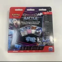 Pokemon Rival Battle Deck Steven's Beldum Illustration Metagross Ex - Image 2