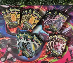 Pokemon TCG 20x Paldean Fates Booster Packs Sealed - Image 1