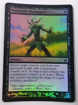 MTG Makeshift Mannequin FOIL Mint Unplayed Lorwyn Magic the Gathering - Image 2