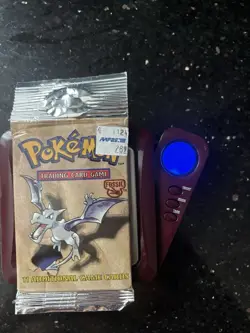 Pokemon Fossil Booster Packs ONE HEAVY ONE Light WOTC Vintage Sealed - Image 1