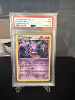 2016 Pokemon XY Generations #35 Gengar-Holo PSA 9 - Image 1