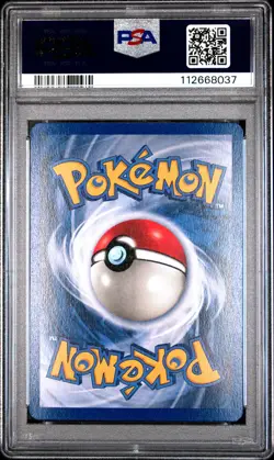 1999 POKEMON FOSSIL #5 GENGAR-HOLO PSA 7 - Image 2