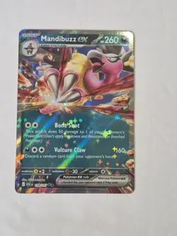 Mandibuzz ex 139/217 Double Rare ME: Ascended Heroes Pokemon Holo Near Mint - Image 1