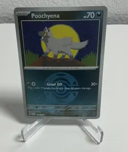 Poochyena 128/217 Reverse Holo Dusk Ball Ascended Heroes Pokemon - Near Mint NM - Image 1