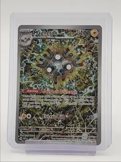 MAGNETON 2024 POKEMON SCARLET & VIOLET BLACK STAR PROMO D #159 Q0588 - Image 1