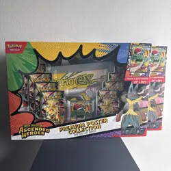 2x Pokemon Ascended Heroes Mega Lucario Premium Poster Collection - Image 1