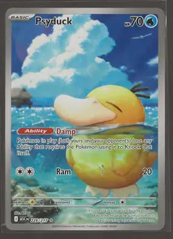 Pokemon TCG - Ascended Heroes - Psyduck IR 226/217 Illustraion Rare - Image 1