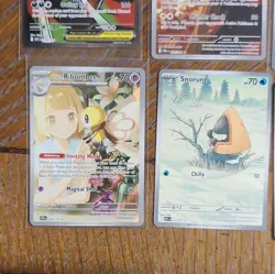 Nintendo Pokemon TCG Full Art Foil Lot 6 Mega Scrafty EX Dedenne Salazzle - Image 5
