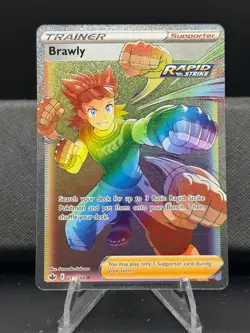 Pokemon, Chilling Reign - Brawly, #212/198 - Secret Rare - Image 1