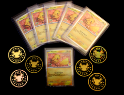 Lot of 6 Pikachu 051/162 Cosmos Holo 2026 Pokemon Day & Coins TEF - Image 1