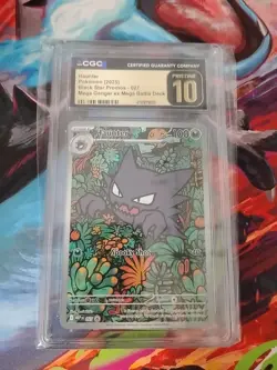 2025 Pokemon BSP Promos #027 Haunter CGC 10 PRISTINE - Image 1