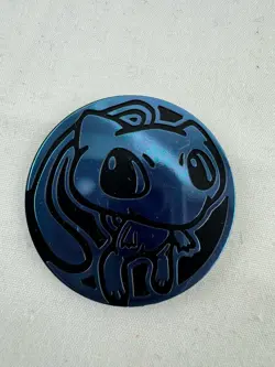 Mew BLUE Flip Coin POKEMON TCG - RARE - Image 1