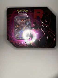 Pokemon Team Rocket MewTwo Tin New Sealed Destined Rivals - Image 1
