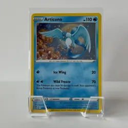 Articuno Cosmos Holo Rare - 036/195 - Silver Tempest Pokemon 2022 - Image 1