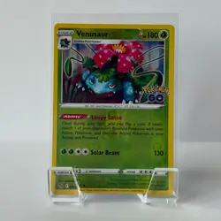 English Pokemon TCG Venusaur Reverse Holo Rare Pokemon GO 003/078 Near Mint - Image 1