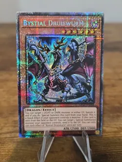 YUGIOH x1 MP25-EN044 BYSTIAL DRUISWURM - STARLIGHT RARE 1st EDITION - Image 1