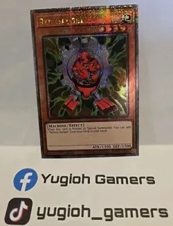 YUGIOH RED GADGET MP24 QUARTERLY CENTURY SECRET LIGHT PLAYED 1ST EDITION - Image 1