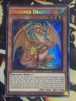 Yugioh: Hundred Dragon - DLCS-EN146 - Secret Rare - Limited Edition - NM - Image 1
