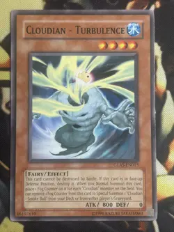 Yugioh: Cloudian - Turbulence - GLAS-EN013 - Common - Unlimited - NM - Image 1