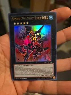 Yugioh NM Pack Fresh C101 Silent Honor Dark - Ultra MP14-EN218 XYZ 1st ED - Image 1