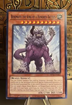 Behemoth the King of a Hundred Battles MP24-EN364 1st Ed. Common NM Yugioh! - Image 1